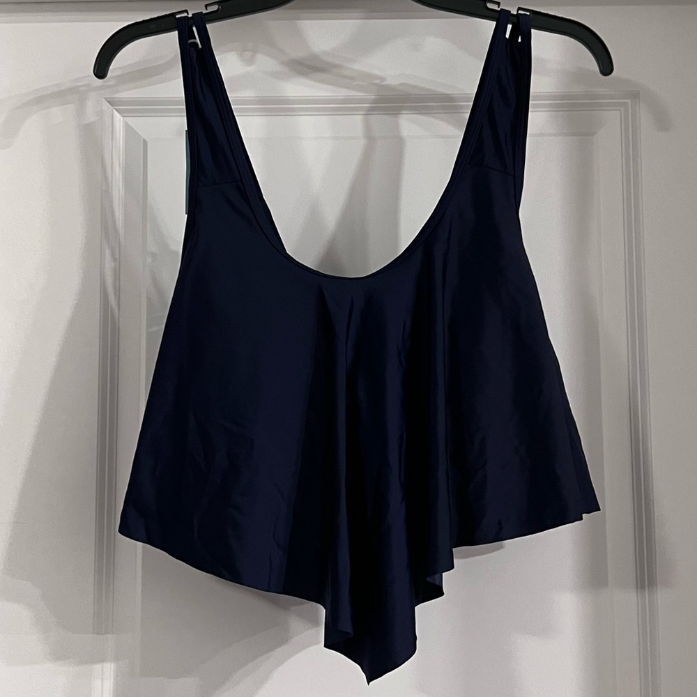 High waisted bikini/ tankini ruffle 2 piece bathing suit